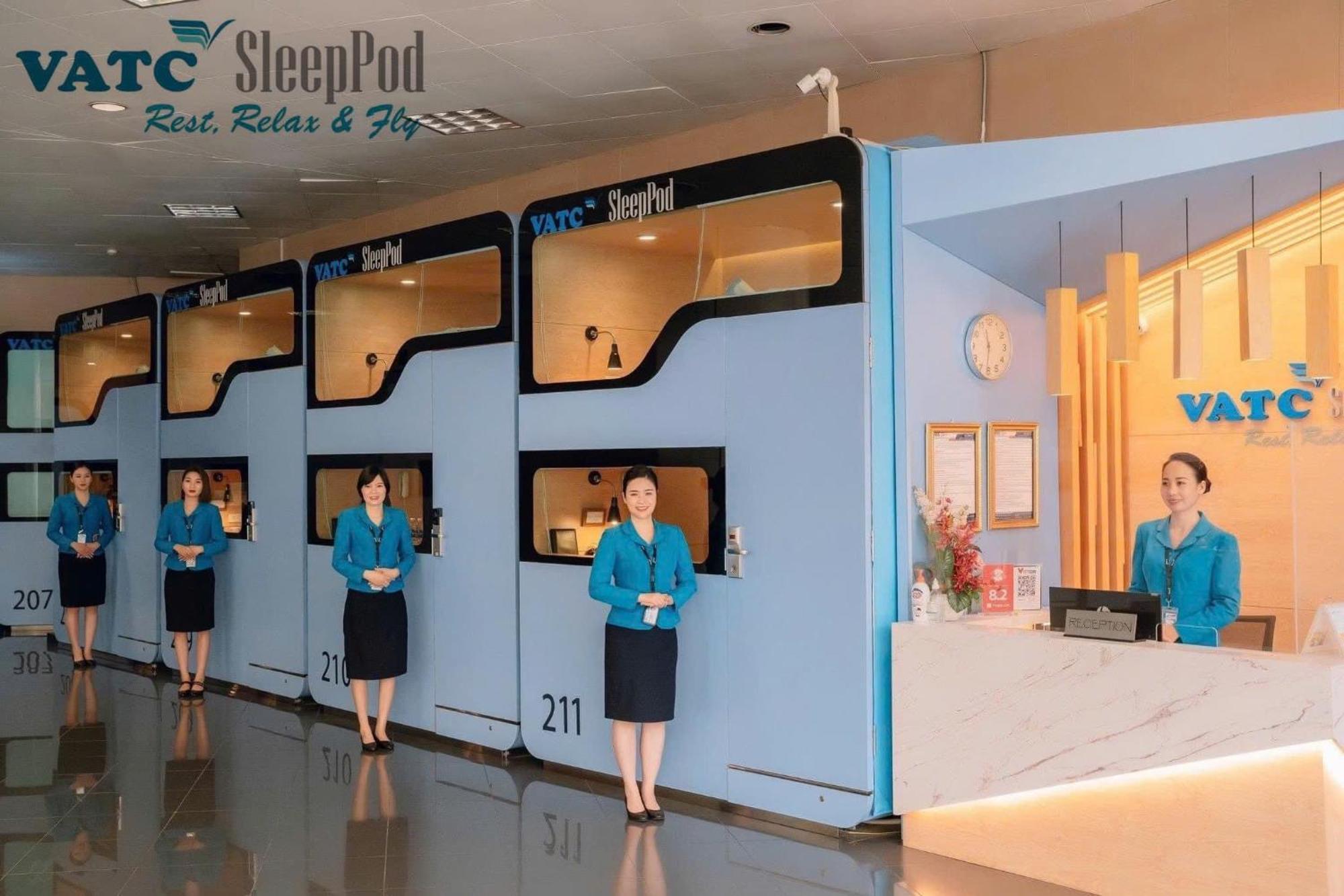 Vatc Sleep Pod Terminal 1 Otel Noi Bai Dış mekan fotoğraf