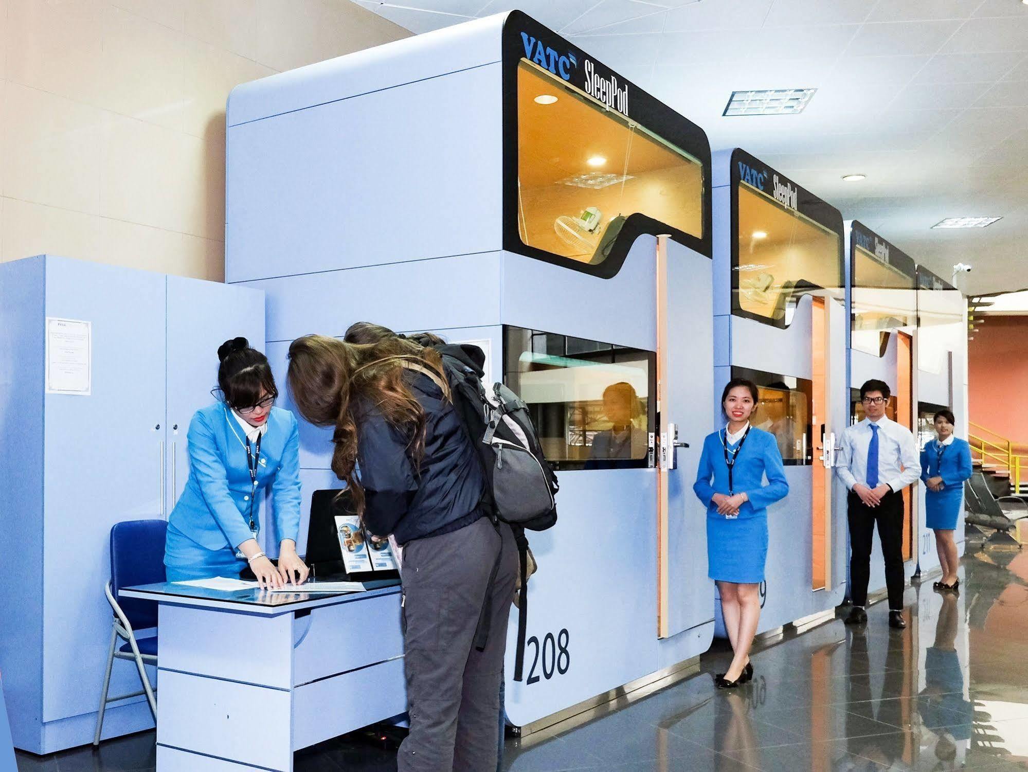 Vatc Sleep Pod Terminal 1 Otel Noi Bai Dış mekan fotoğraf