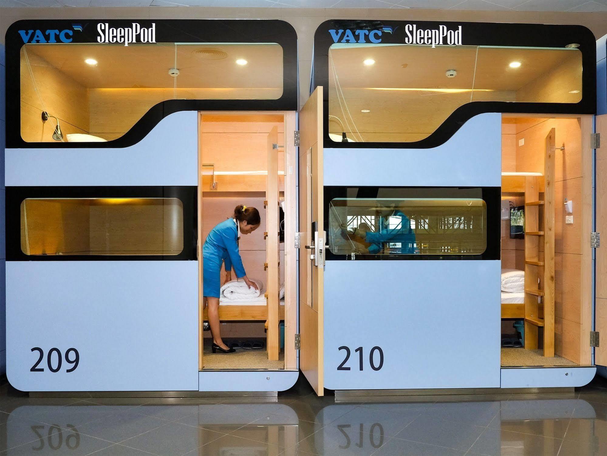 Vatc Sleep Pod Terminal 1 Otel Noi Bai Dış mekan fotoğraf